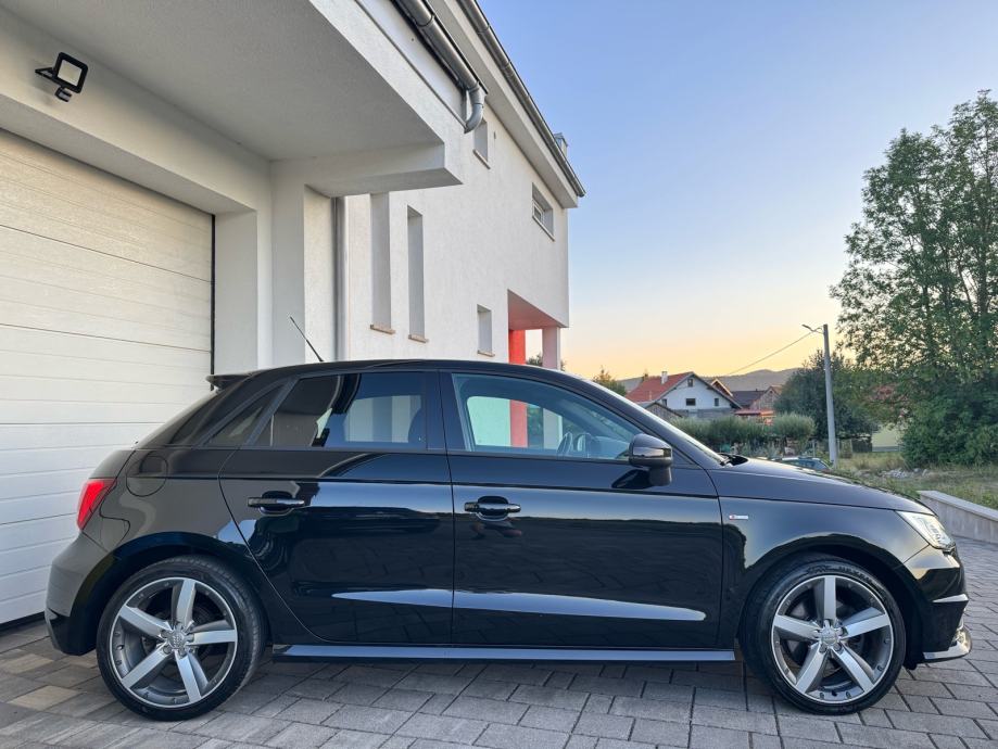 AUDI A1 SPORTBACK 1,6 TDI S-LINE, LED, ALU 17”, VELIKI SERVIS, TOP, fotografija 3