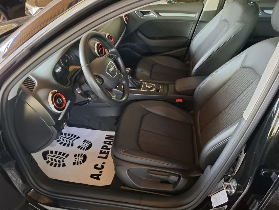 Audi A3 1 6 TDI 160tkm 6 brzina TEMPOMAT,KOŽNA GR.SJEDALA 2014god..., fotografija 2
