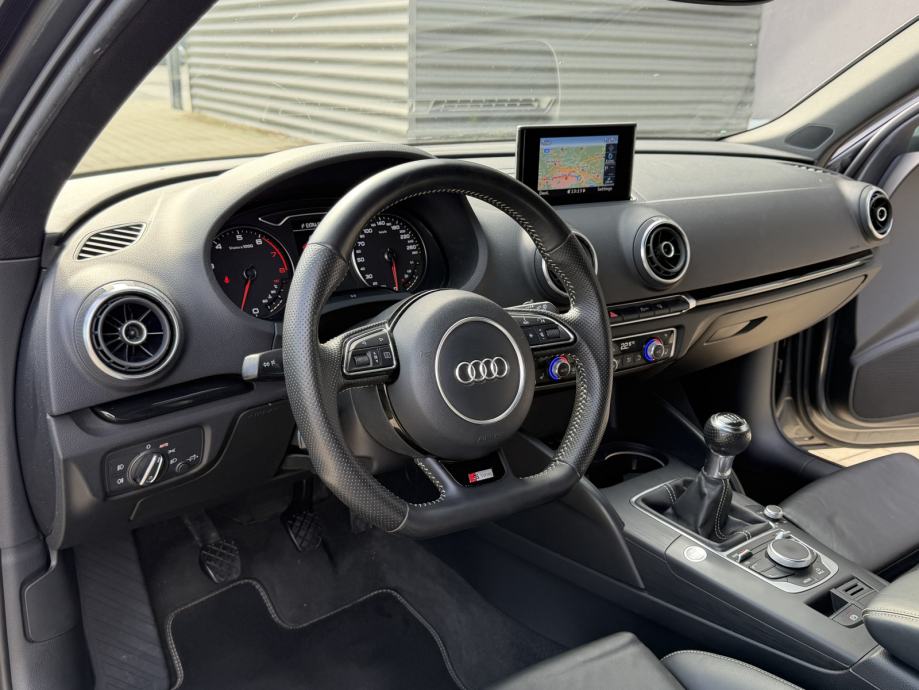 Audi A3 1,4 TFSI 150KS 3xS-LINE KEYLEES XENON KOŽA NAVI, fotografija 12