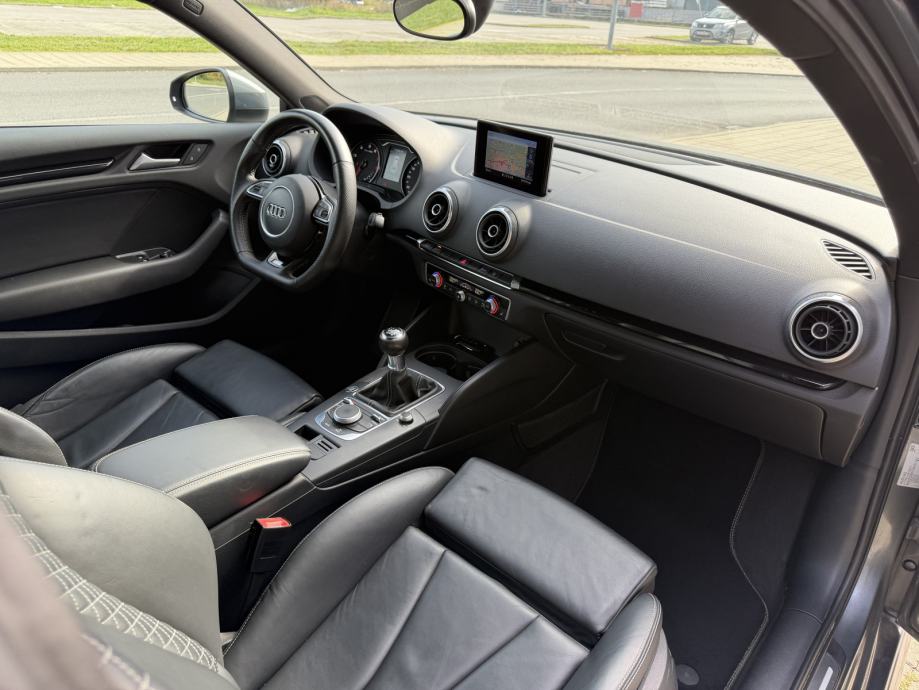 Audi A3 1,4 TFSI 150KS 3xS-LINE KEYLEES XENON KOŽA NAVI, fotografija 17