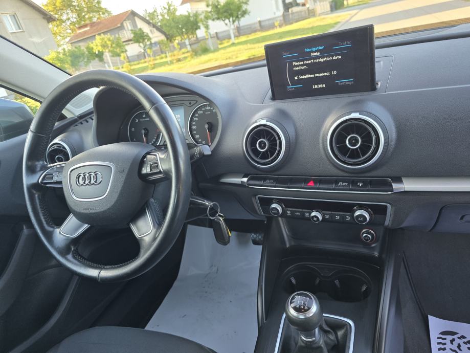 Audi A3 1,6 TDI-110ks-2017god.md-NAVIGACIJA-172tkm,climatronic,KARTICE, fotografija 14