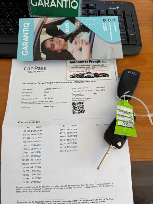 Audi A3 1,6 TDI s-tronic/ virtul cocpit/xenon/led/veliki servis/, fotografija 16
