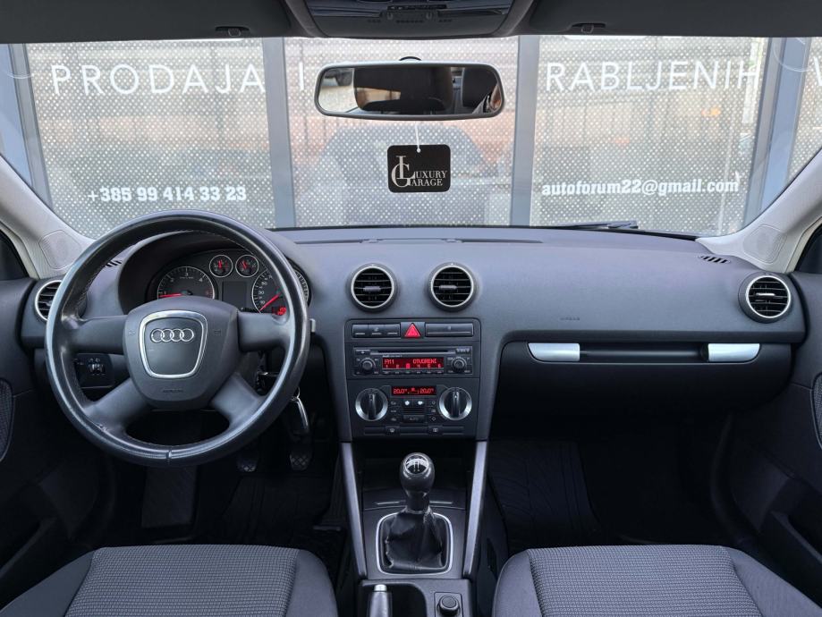 Audi A3 1,9 TDI SPORTBACK** DVOZ.KLIMA, REG 3 / 27, ALU 16 **, fotografija 10