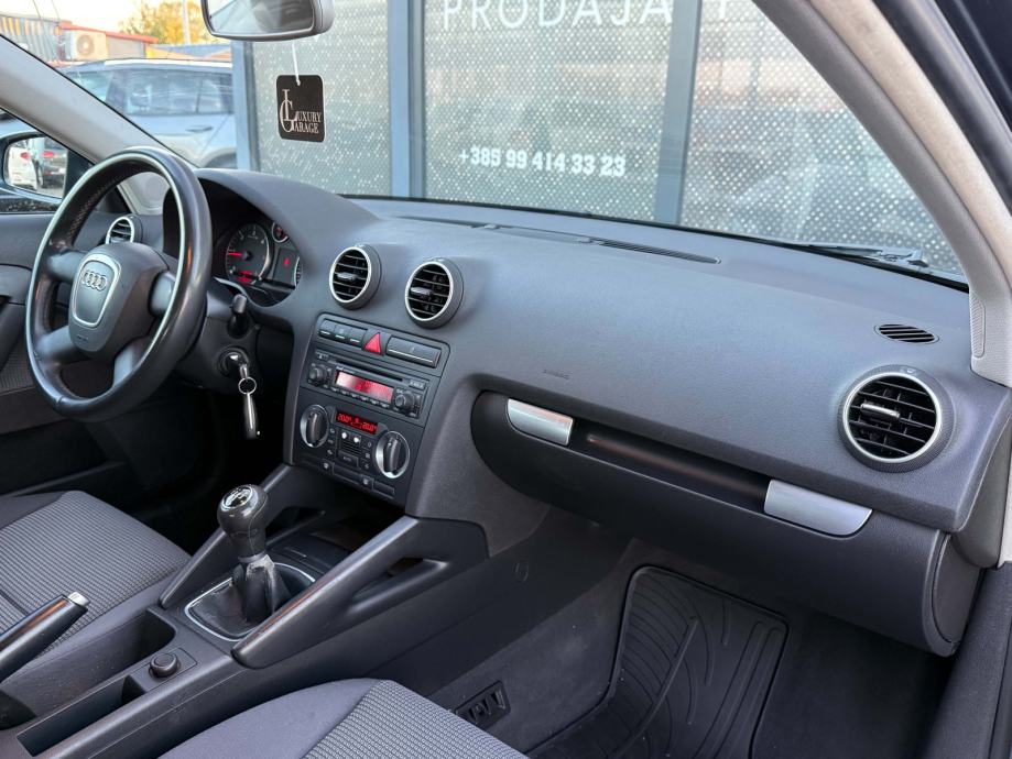 Audi A3 1,9 TDI SPORTBACK** DVOZ.KLIMA, REG 3 / 27, ALU 16 **, fotografija 13