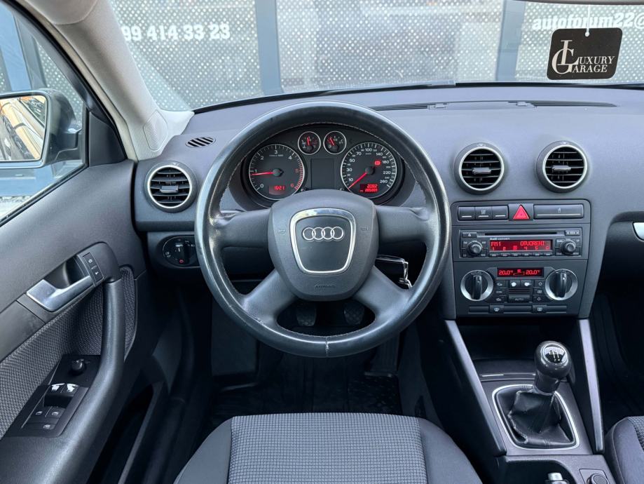 Audi A3 1,9 TDI SPORTBACK** DVOZ.KLIMA, REG 3 / 27, ALU 16 **, fotografija 11
