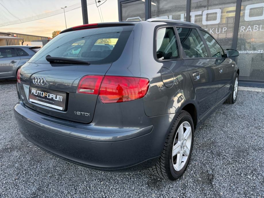 Audi A3 1,9 TDI SPORTBACK** DVOZ.KLIMA, REG 3 / 27, ALU 16 **, fotografija 6