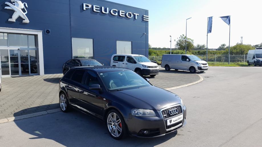AUDI A3 2,0 TDI 170 KS, S - LINE , NAVIGACIJA, REG. 09/2024...., 2006 god.