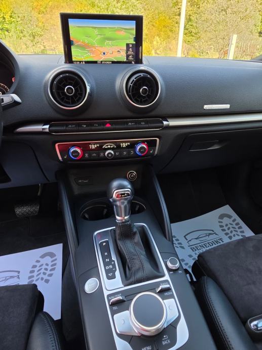Audi A3 2,0 TDI limuzina — S line — panorama — virtual — servisna, fotografija 14