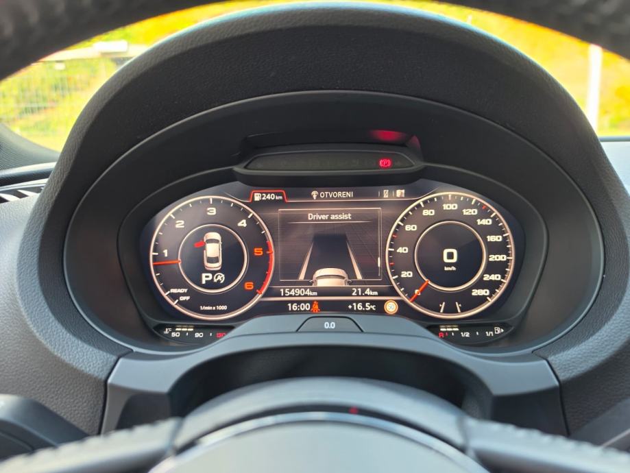 Audi A3 2,0 TDI limuzina — S line — panorama — virtual — servisna, fotografija 13