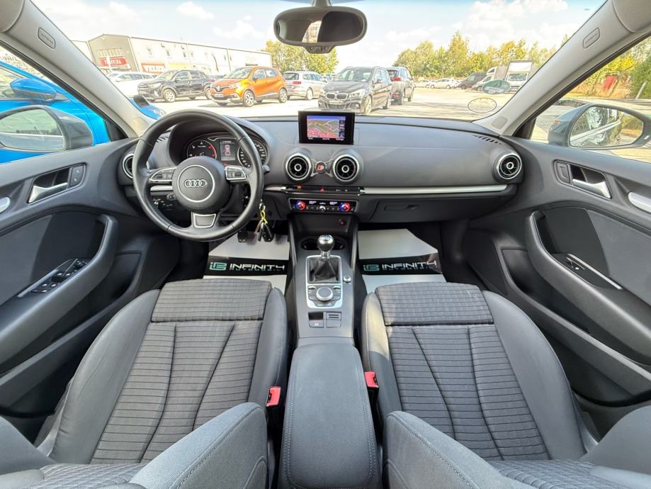 Audi A3 2,0 TDI NAVI, TEMP, AUT. DVOZ.KLIMA, MULTIMEDIA, ALU, XENON, fotografija 13