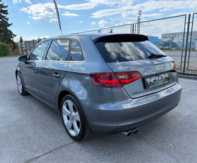Audi A3 2,0 TDI NAVI, TEMP, AUT. DVOZ.KLIMA, MULTIMEDIA, ALU, XENON, fotografija 5