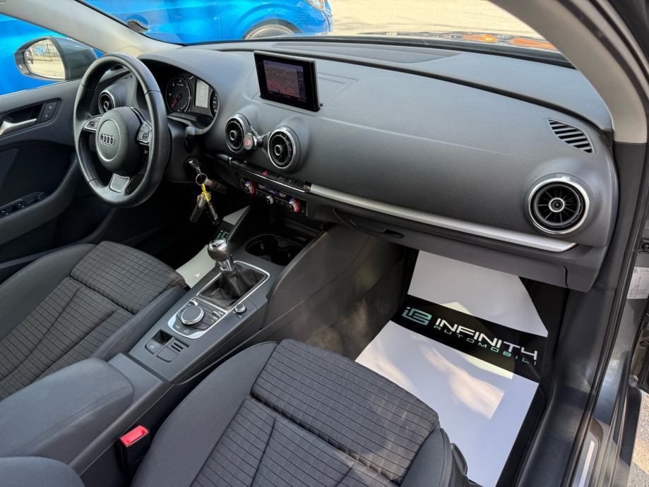 Audi A3 2,0 TDI NAVI, TEMP, AUT. DVOZ.KLIMA, MULTIMEDIA, ALU, XENON, fotografija 18