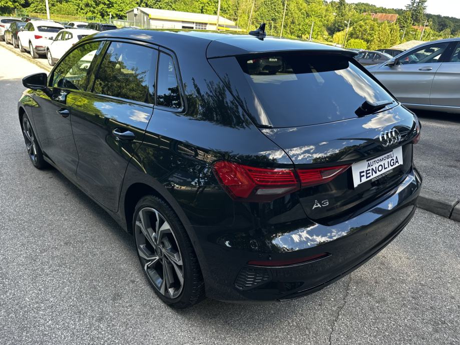 Audi A3 30 TDI,AUTOMATIK,S-LINE,JAMSTVO,VIRTUAL,KOŽA,RADAR,F1,U PDV-U!, fotografija 2
