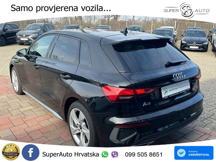 Audi A3 30 TFSI (110 KS) S line LED+GR SJED+ACC, fotografija 3
