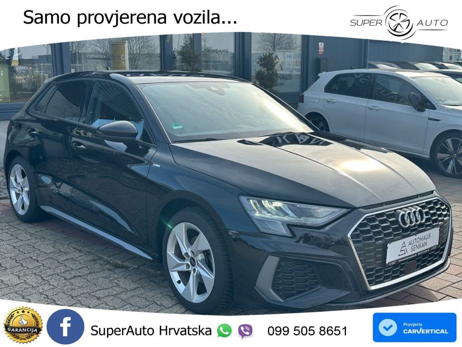 Audi A3 30 TFSI (110 KS) S line LED+GR SJED+ACC, fotografija 6