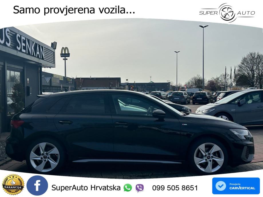 Audi A3 30 TFSI (110 KS) S line LED+GR SJED+ACC, fotografija 8