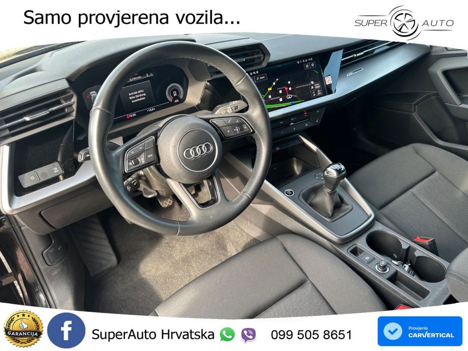 Audi A3 30 TFSI (110 KS) S line LED+GR SJED+ACC, fotografija 18