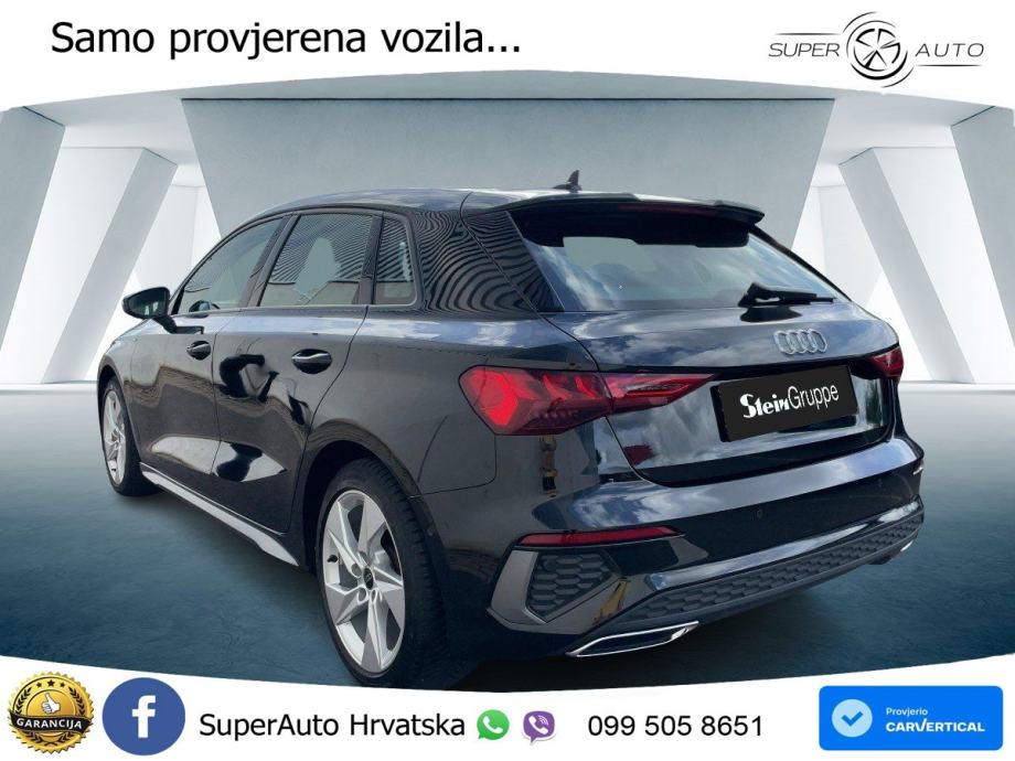 Audi A3 30 TFSI (110 KS) Mild Hybrid S tronic S line LED+GR SJED+ACC, fotografija 2