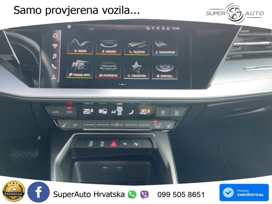 Audi A3 30 TFSI (110 KS) Mild Hybrid S tronic S line LED+GR SJED+ACC, fotografija 10