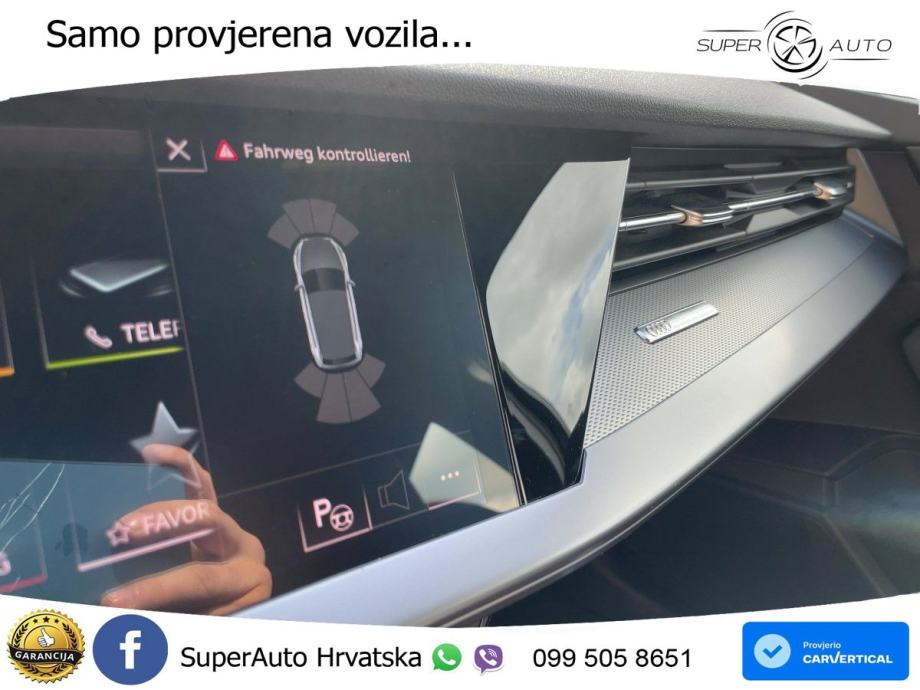 Audi A3 30 TFSI (110 KS) Mild Hybrid S tronic S line LED+GR SJED+ACC, fotografija 14