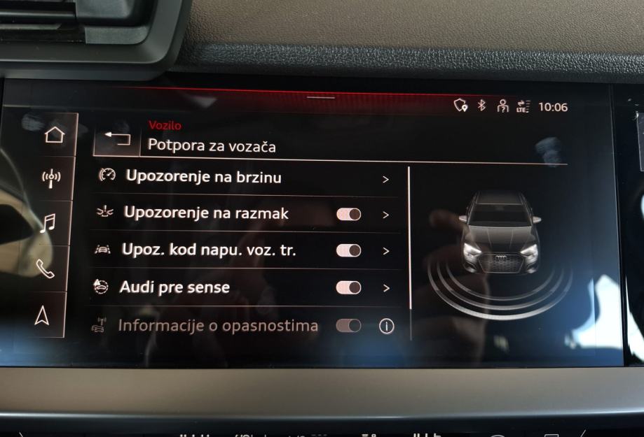 Audi A3 30 TFSI AUTOMATIK BERLINE VIRTUAL NAVI ACC FULL LED PARKPILOT, fotografija 17