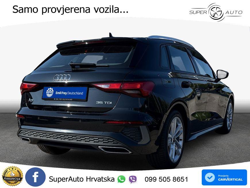 Audi A3 35 TDI (150 KS) S tronic S line, fotografija 2