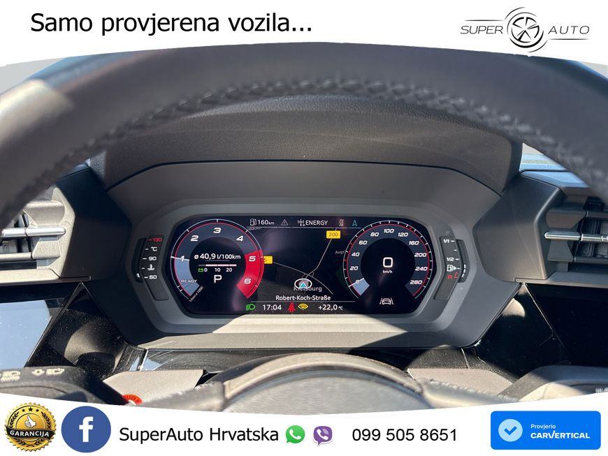 Audi A3 35 TDI (150 KS) S tronic S line, fotografija 17