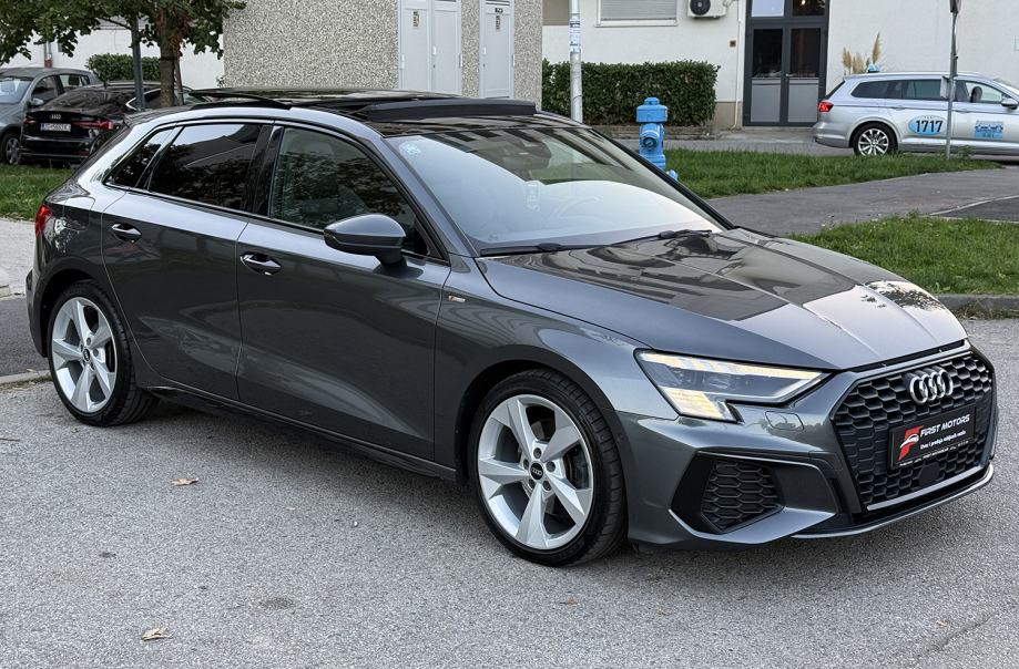 Audi A3 35 TDI AUTOMATIK, 3X S LINE, PANORAMA, MATRIX LED, REGAN, fotografija 3