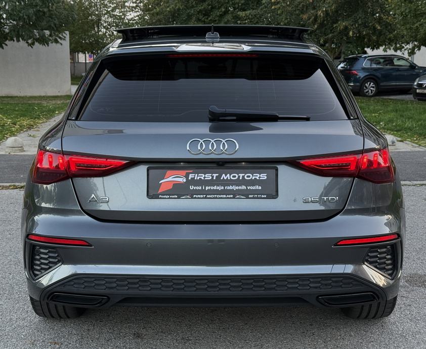 Audi A3 35 TDI AUTOMATIK, 3X S LINE, PANORAMA, MATRIX LED, REGAN, fotografija 5