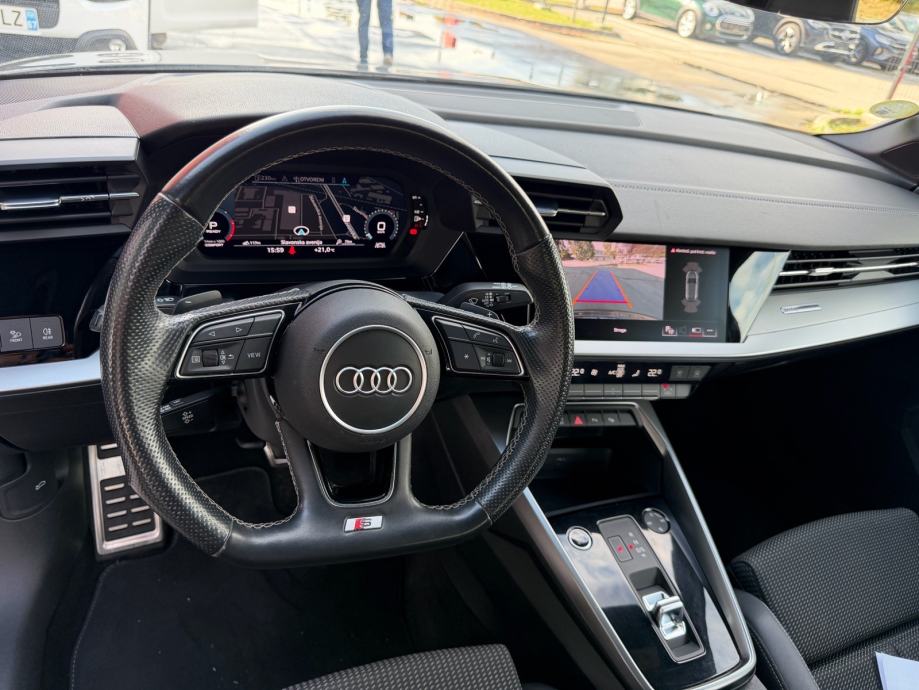 ***AUDI A3 35 TDI DSG u PDV-u*** 3X S LINE, MATRIX, AMBIENT, KEYLESS, fotografija 10