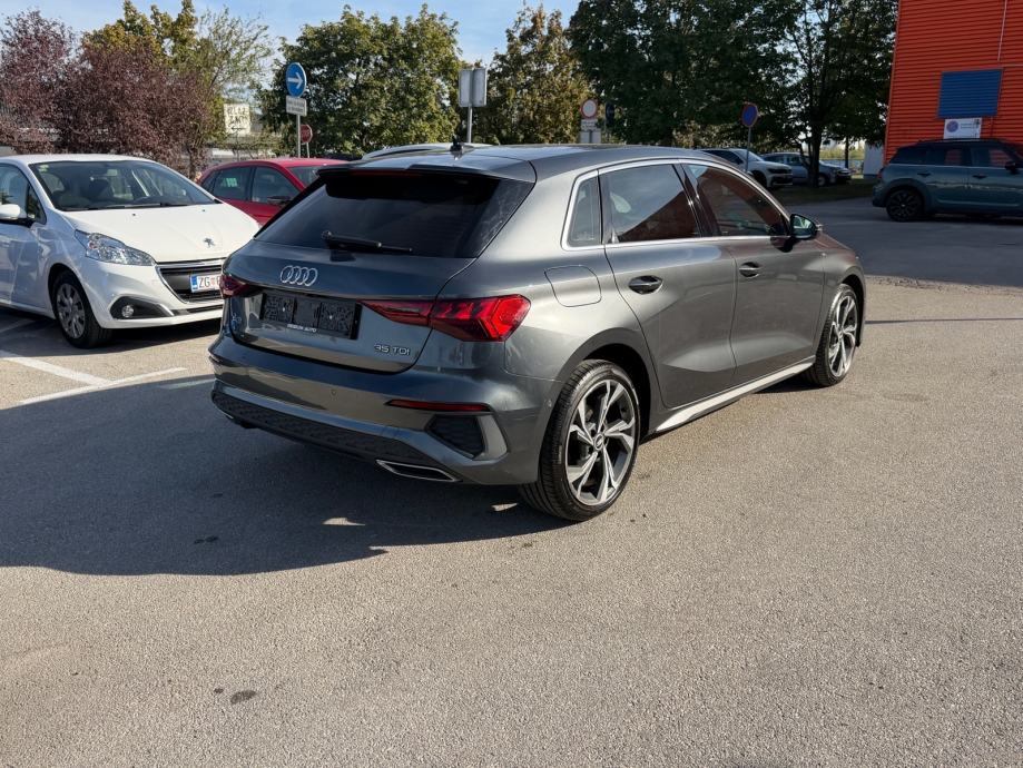 ***AUDI A3 35 TDI DSG u PDV-u*** 3X S LINE, MATRIX, AMBIENT, KEYLESS, fotografija 5