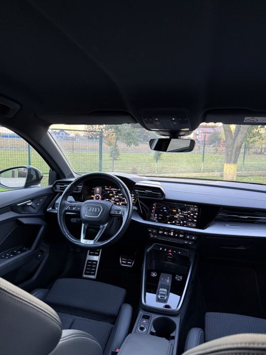 Audi A3 35 TDI S-TRONIC •3x S LINE, MATRIX, BLACK PAKET, ALU 19., fotografija 8
