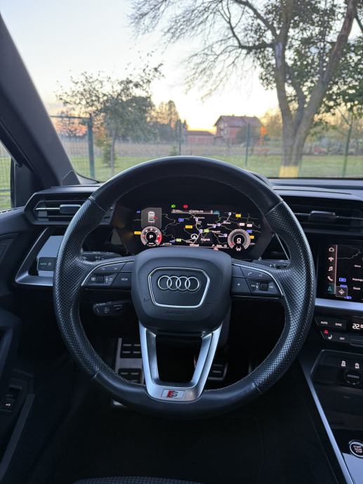 Audi A3 35 TDI S-TRONIC •3x S LINE, MATRIX, BLACK PAKET, ALU 19., fotografija 12