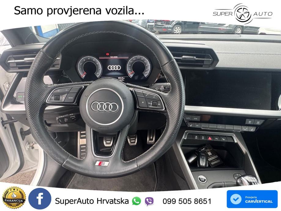 Audi A3 35 TFSI (150 KS) S line LED+GR SJED+ACC, fotografija 12