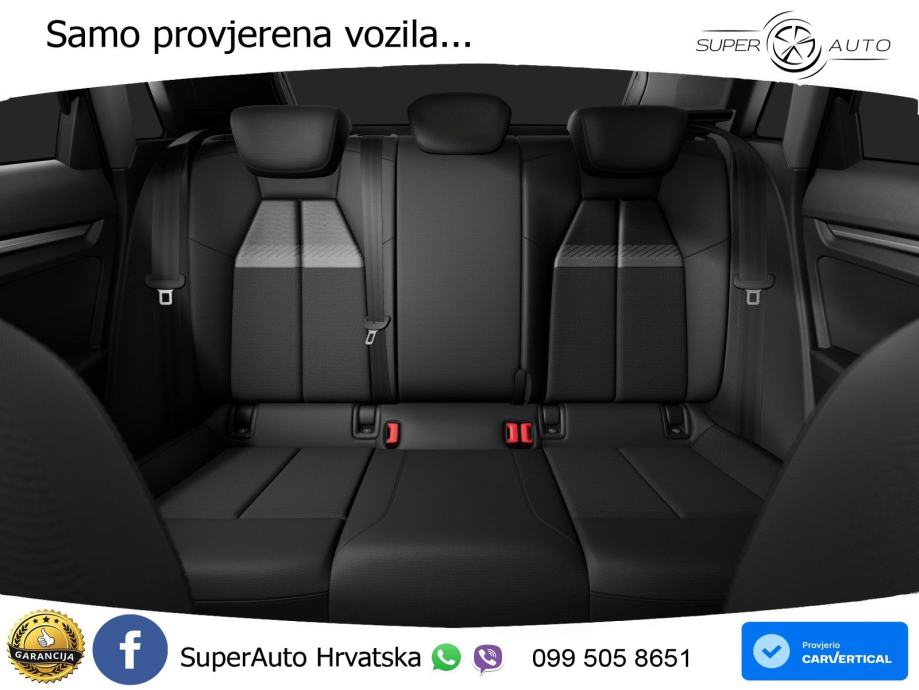 Audi A3 35 TFSI (150 KS) S line LED+GR SJED+ACC, fotografija 10