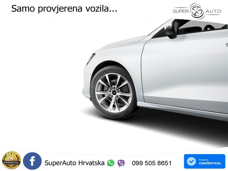 Audi A3 35 TFSI (150 KS) S tronic advanced LED+GR SJED+ACC, fotografija 2