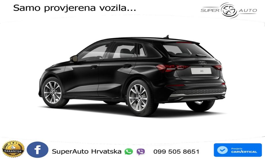 Audi A3 35 TFSI (150 KS) S tronic LED+GR SJED+ACC, fotografija 2