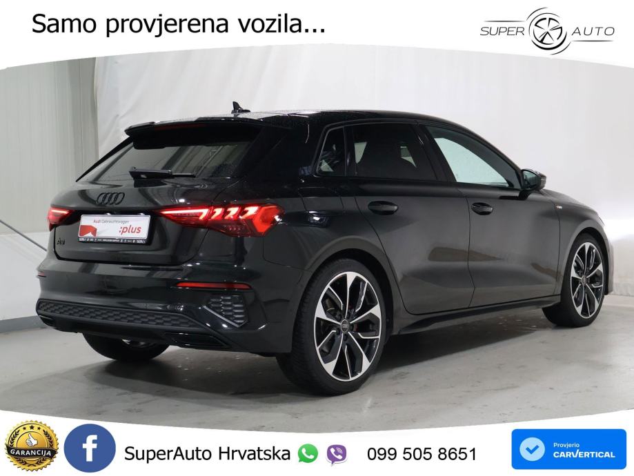 Audi A3 35 TFSI (150 KS) S tronic S line LED+GR SJED+ACC, fotografija 3