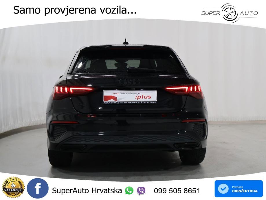Audi A3 35 TFSI (150 KS) S tronic S line LED+GR SJED+ACC, fotografija 4