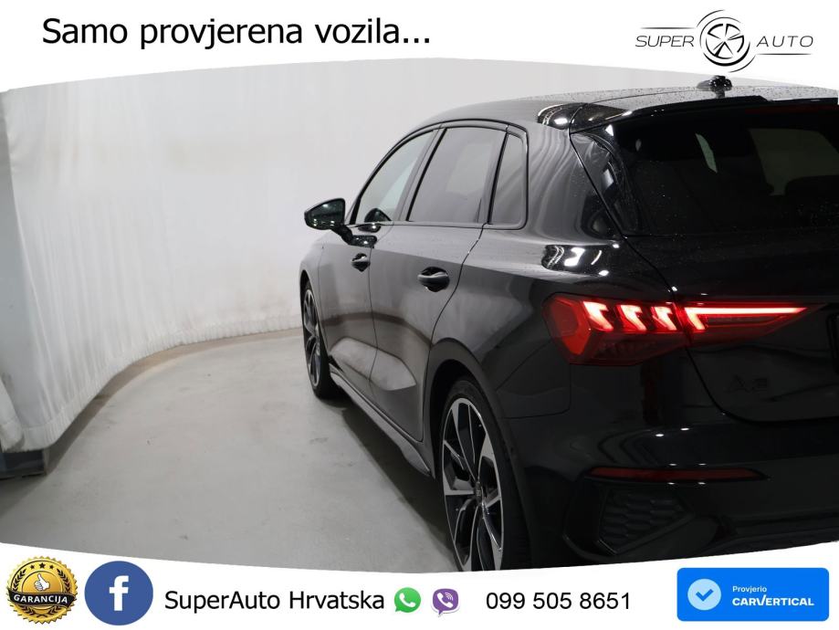 Audi A3 35 TFSI (150 KS) S tronic S line LED+GR SJED+ACC, fotografija 13