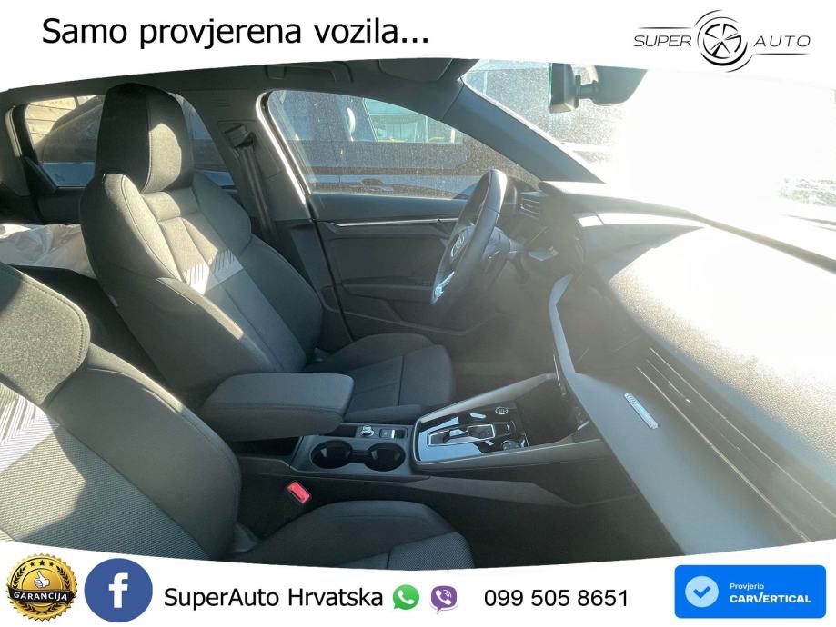 Audi A3 35 TFSI (150 KS) S tronic S line LED+GR SJED+ACC, fotografija 3