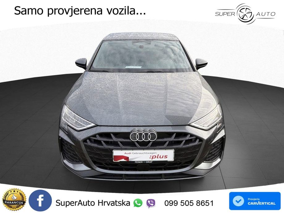 Audi A3 35 TFSI (150 KS) S tronic S line LED+GR SJED+ACC, fotografija 2