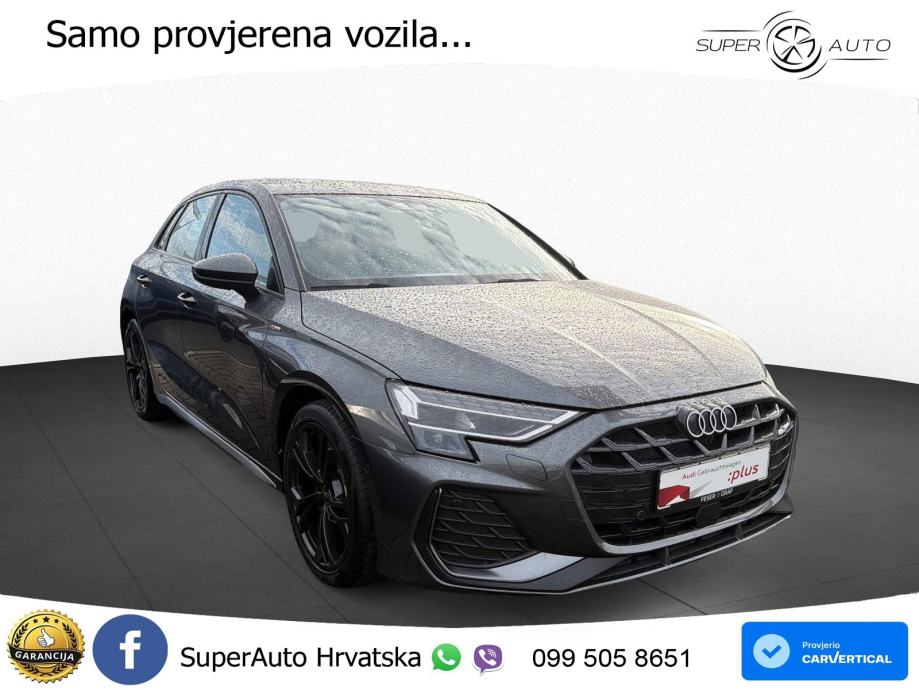 Audi A3 35 TFSI (150 KS) S tronic S line LED+GR SJED+ACC, fotografija 3