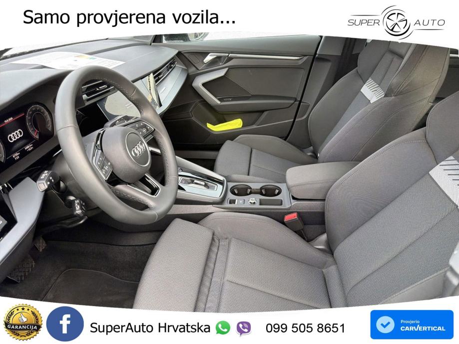 Audi A3 35 TFSI (150 KS) S tronic S line LED+GR SJED+ACC, fotografija 10