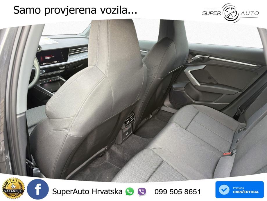 Audi A3 35 TFSI (150 KS) S tronic S line LED+GR SJED+ACC, fotografija 12