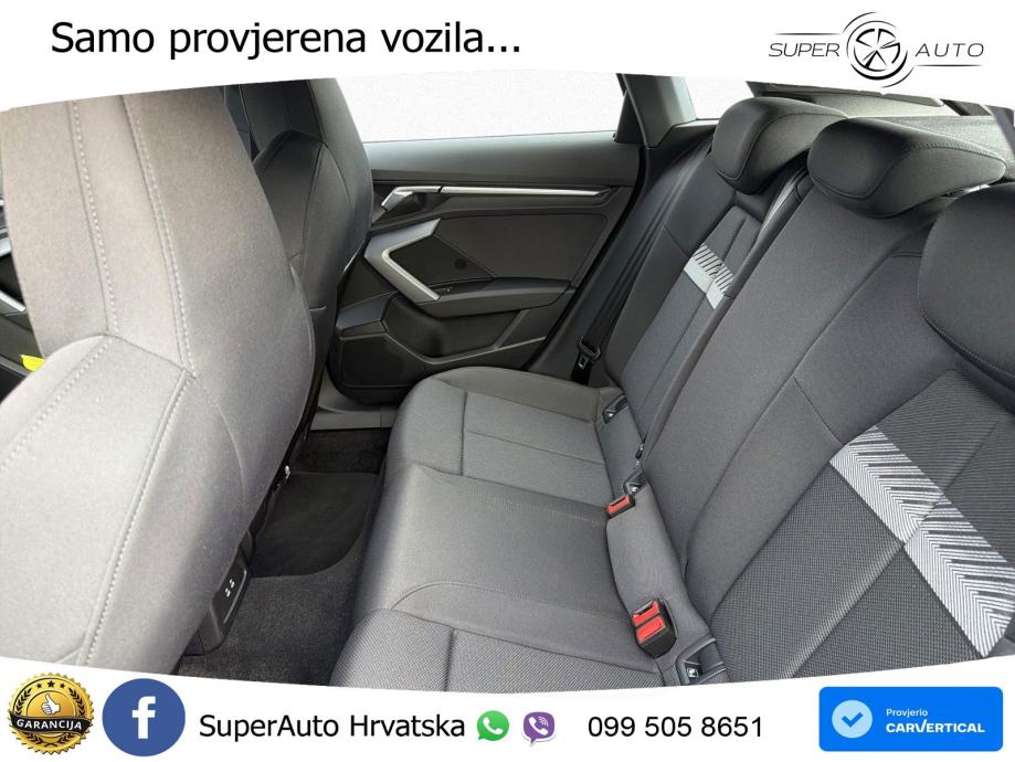Audi A3 35 TFSI (150 KS) S tronic S line LED+GR SJED+ACC, fotografija 13