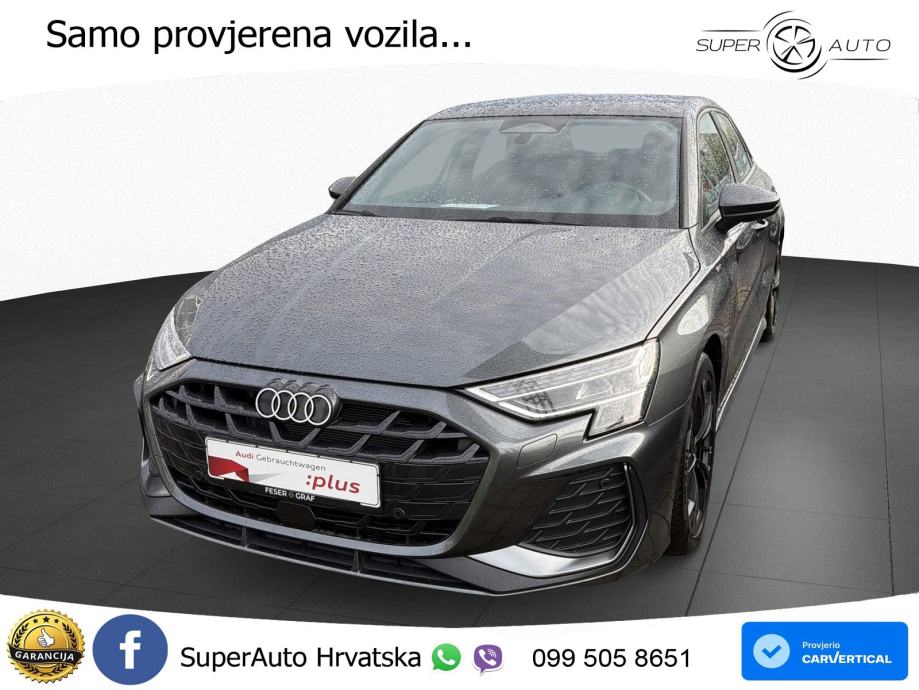 Audi A3 35 TFSI (150 KS) S tronic S line LED+GR SJED+ACC, fotografija 15