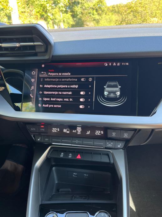 Audi A3 35 TFSI Sportback 110KW / S-TRONIC / VIRTUAL / LED / ACC / F1, fotografija 20