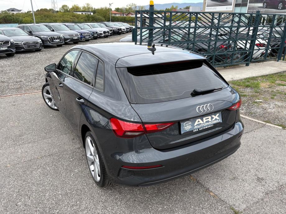 Audi A3 35TDI S-LINE °VIRTUAL°NAVI°MRTVI KUT°KOŽA°JAMSTVO 12MJ°, fotografija 9
