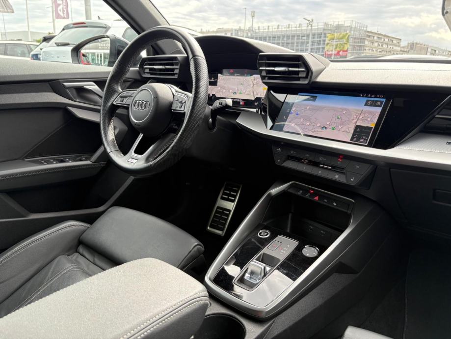 Audi A3 35TDI S-LINE °VIRTUAL°NAVI°MRTVI KUT°KOŽA°JAMSTVO 12MJ°, fotografija 12